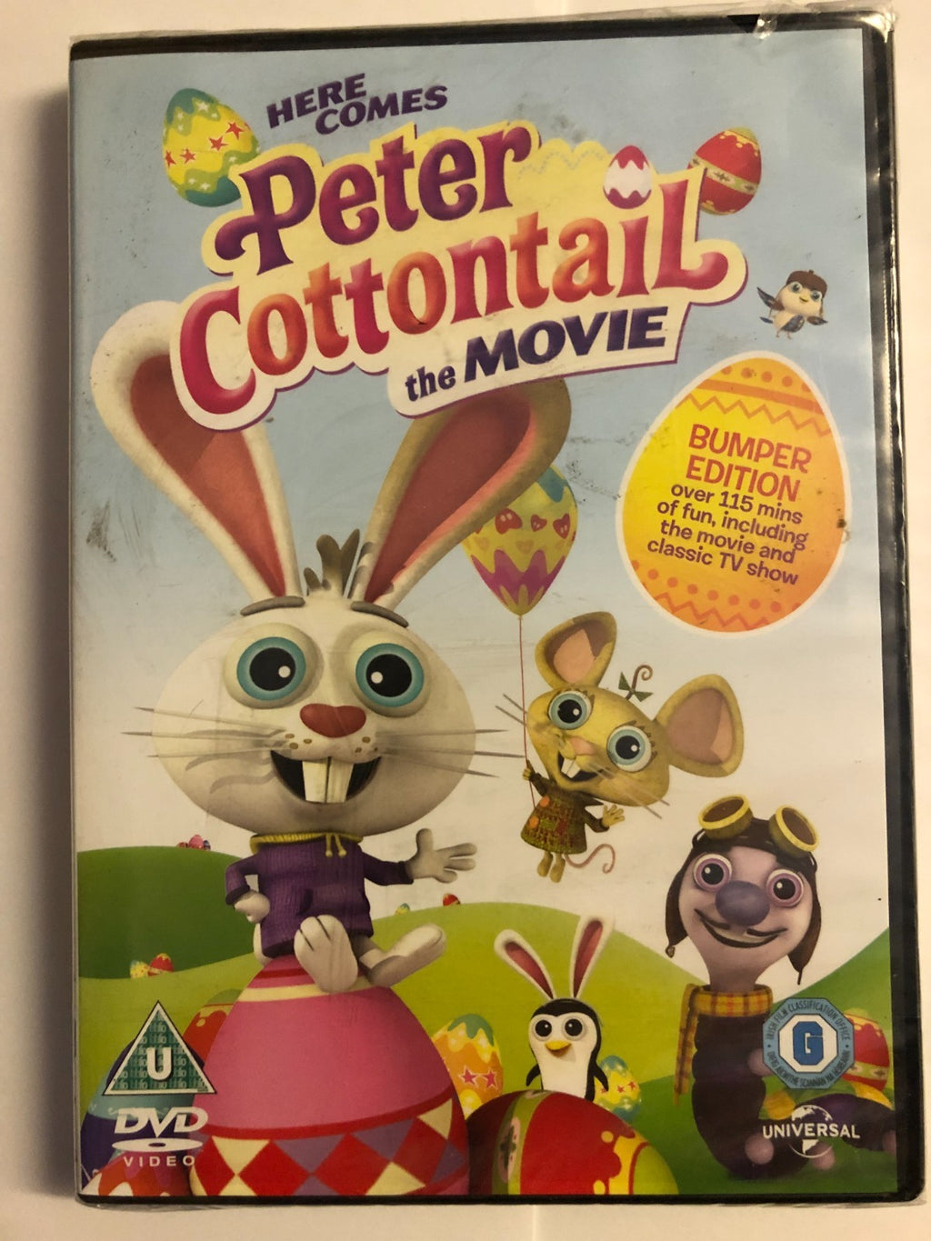 Peter Cottontail: The Movie - 2013 Bumper DVD UK Release New & Sealed