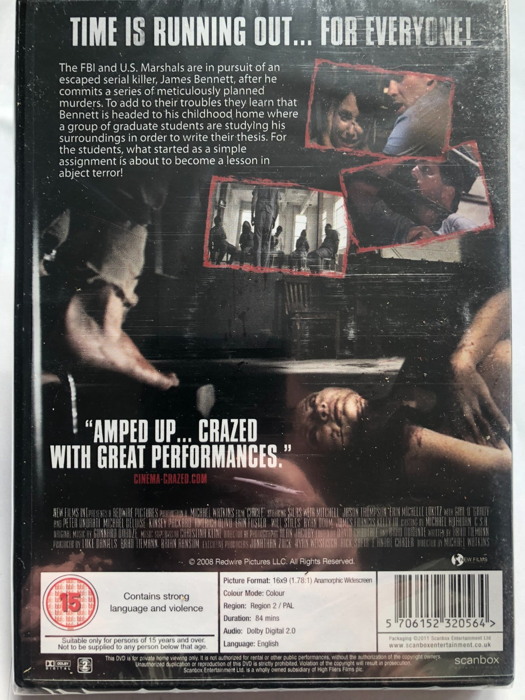 Circle DVD Brand New UK Release Genuine Fast Region 2 PAL New Sealed