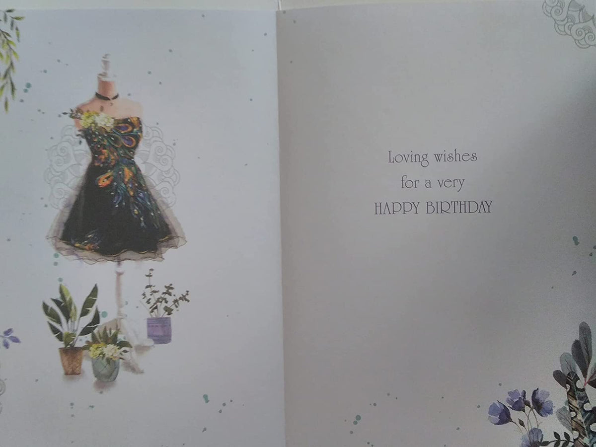 Friend Happy Birthday Card- Die Cut