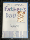 Happy Fathers Day Card Daddy Cute Bears Hugging