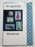 Dad Happy Birthday Card Shirt Tie Football Shorts Trophy Boots