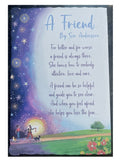 Female Friend Birthday Card Special Bestie Sentiment Poem Siv Andersson 13x19cm