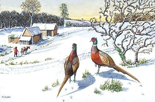 Nostalgic Traditional Tractors  Landrover Canal Christmas Card 28 Designs