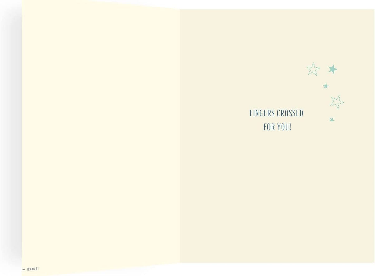 Good Luck Card Good Luck Classic - 8 x 6 " - Foil Embossed