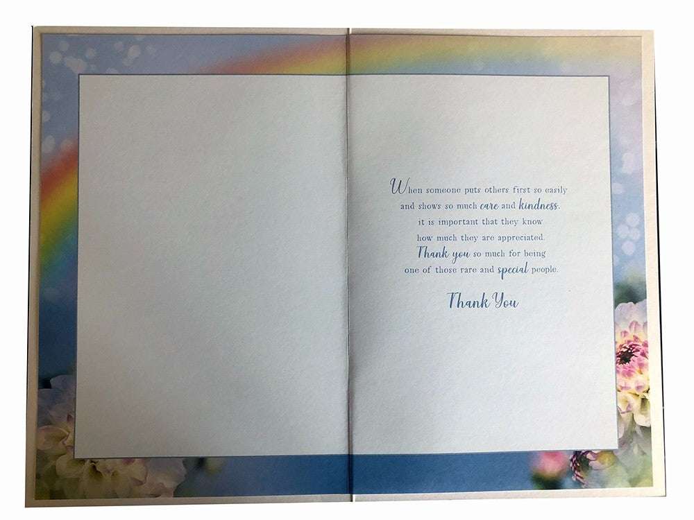 "Just To Say Thank You" Thoughtful Card - Express Your Deepest Gratitude