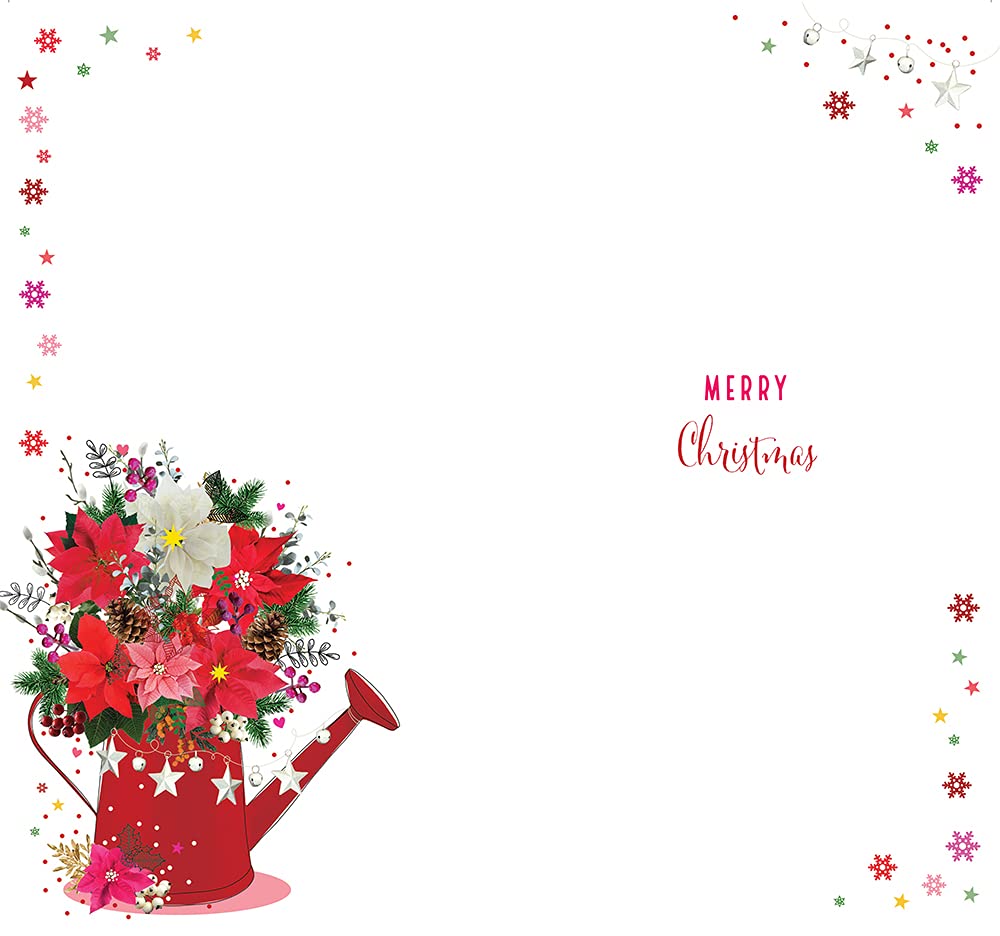 Nan Christmas Card Have A Truly Wonderful Christmas Bright Design