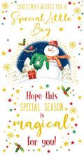 Special Little Boy Christmas Card Hope This Special Season Is Magical For You