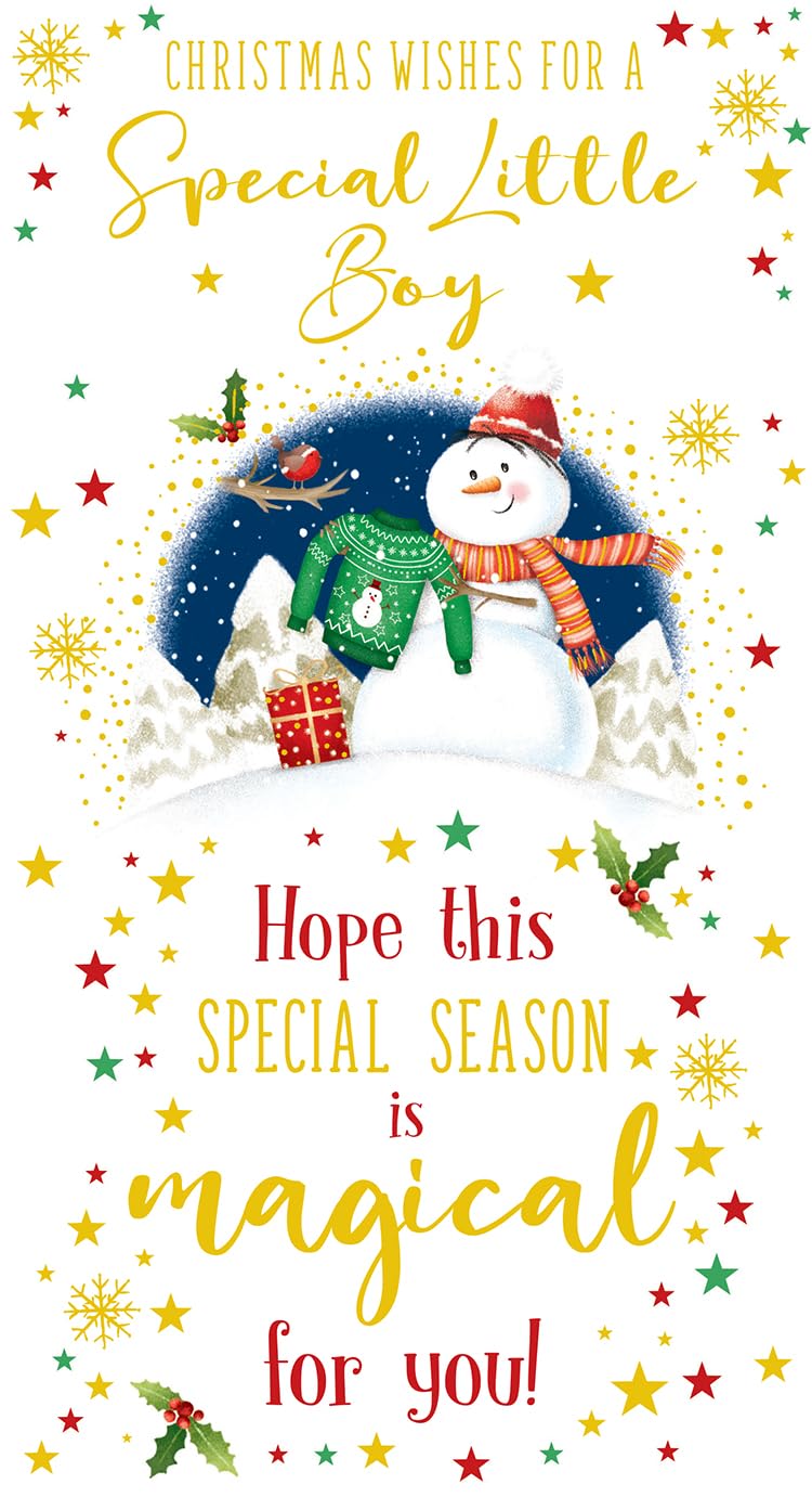 Special Little Boy Christmas Card Hope This Special Season Is Magical For You