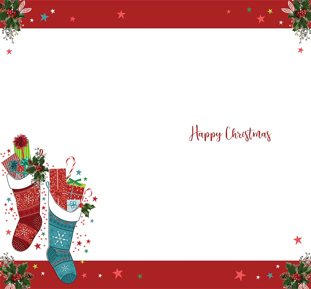 Dad Christmas Card Have Yourself A Merry Christmas Bright Design