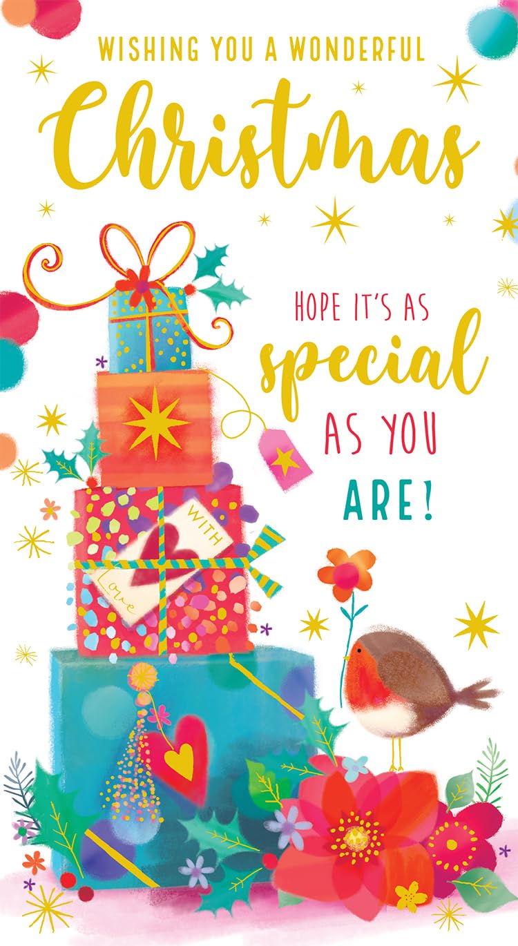 Open Christmas Card Hope It Is As Special As You Are9" x 5"