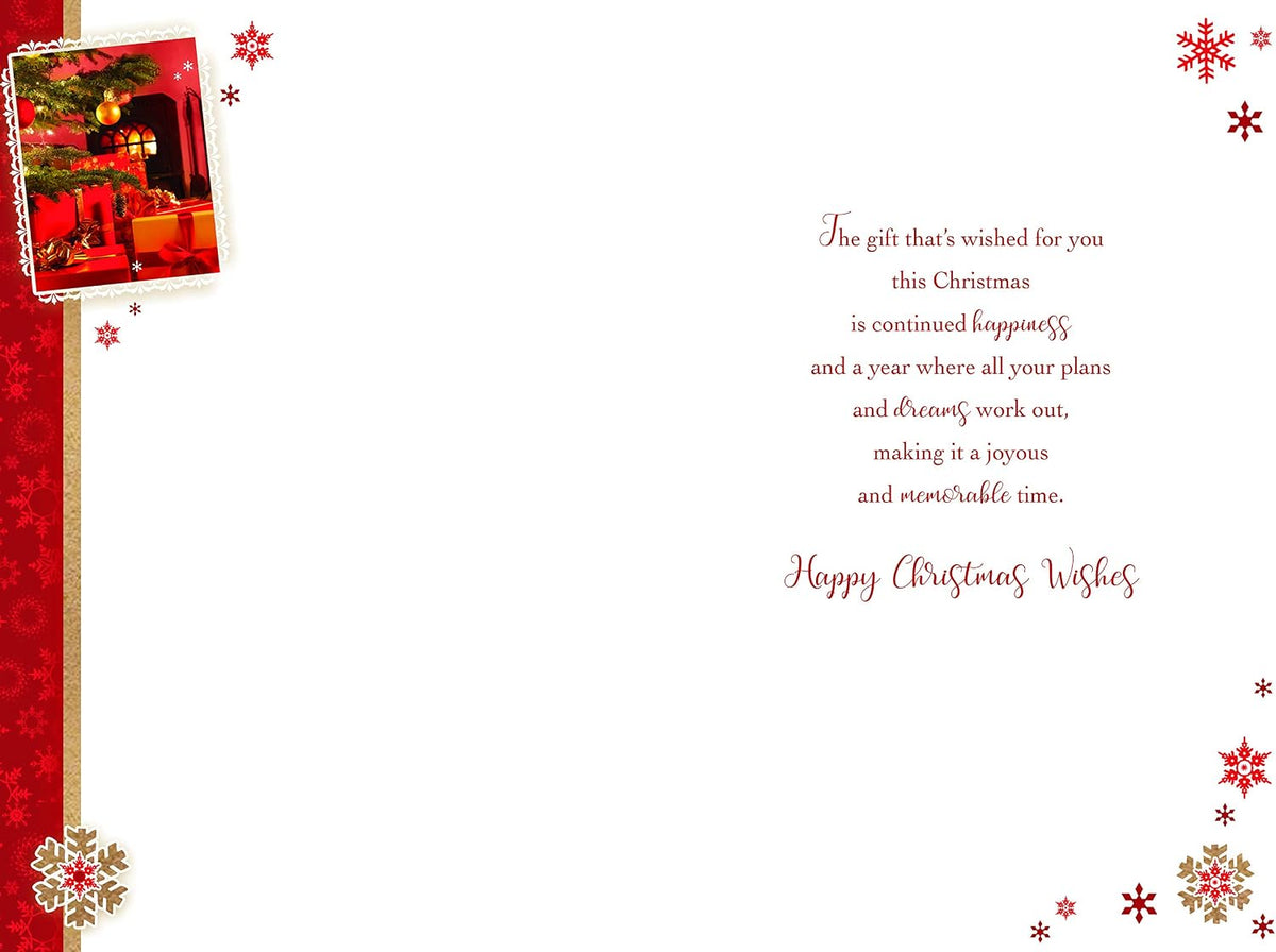 Special Friends Christmas Card Tree Gifts & Baubles Design Lovely Verse