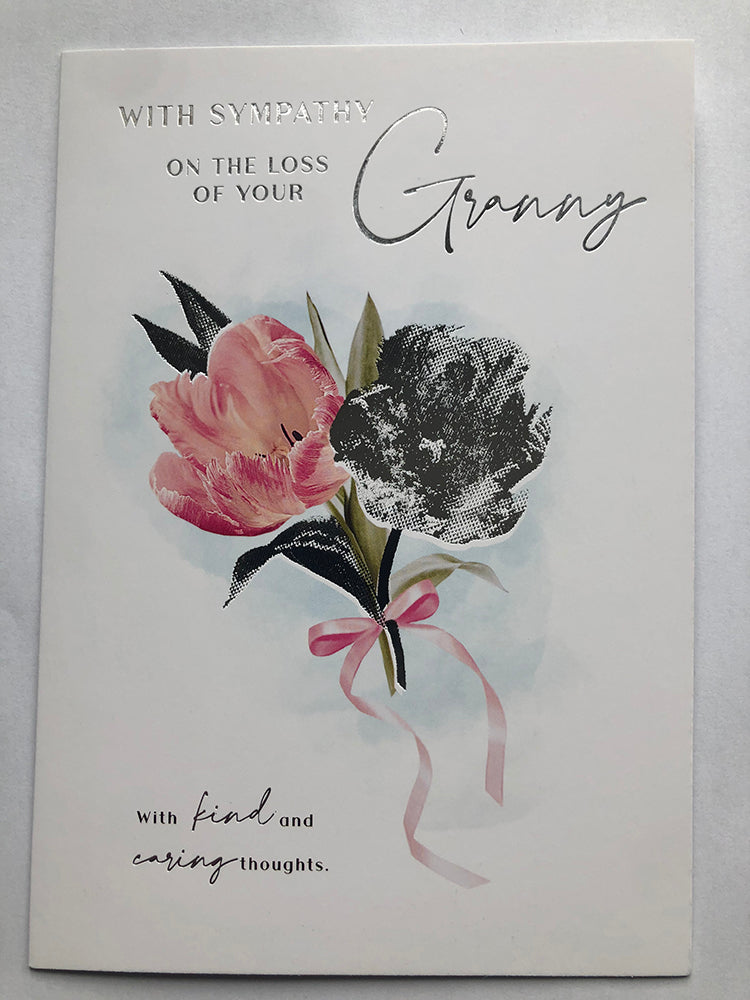 Loss Of Your Granny Sympathy Condolence Card